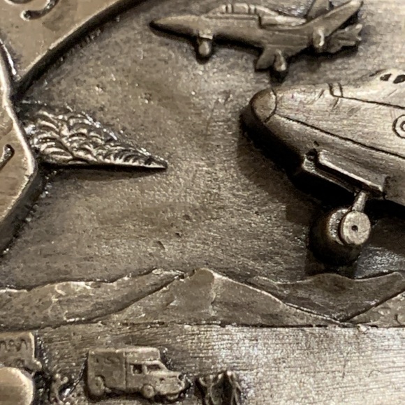 1982 SPACE SHUTTLE COLUMBIA VINTAGE BELT BUCKLE,TRUE VINTAGE PEWTER,NASA - Picture 15 of 15